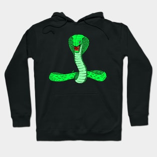 Green snake Hoodie